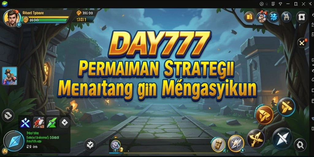 Tampilan menarik dari gameplay strategis di DAY777.