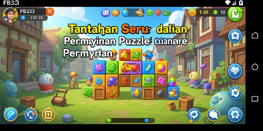 Screenshot FB333 menunjukkan gameplay yang menantang dan menarik.