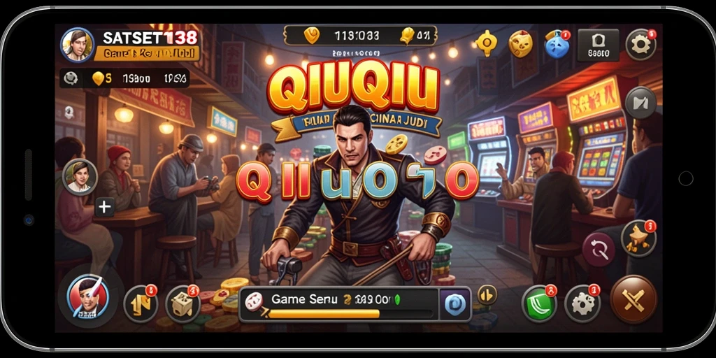 Gameplay seru dan menantang dalam SATSET138 QiuQiu.