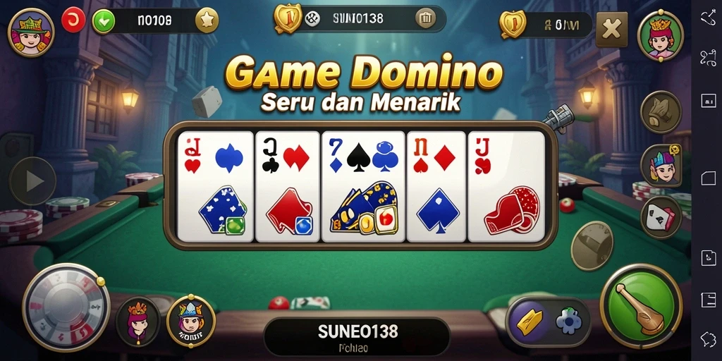 Tangkapan layar dari gameplay seru SUNEO138 di Domino.