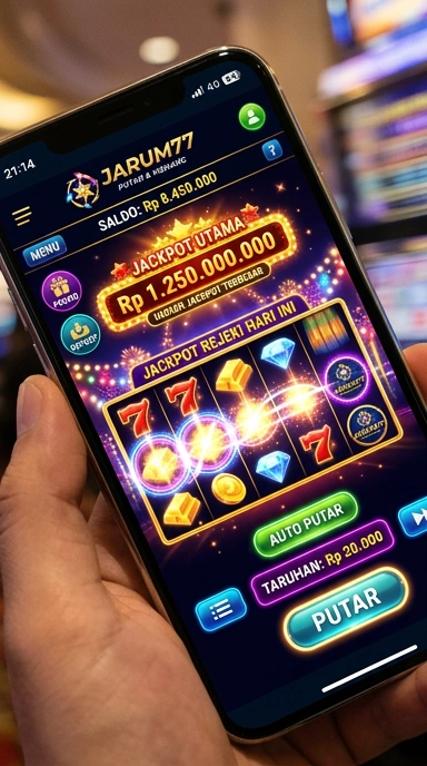 Fitur pengunduhan cepat pada aplikasi jarum77.
